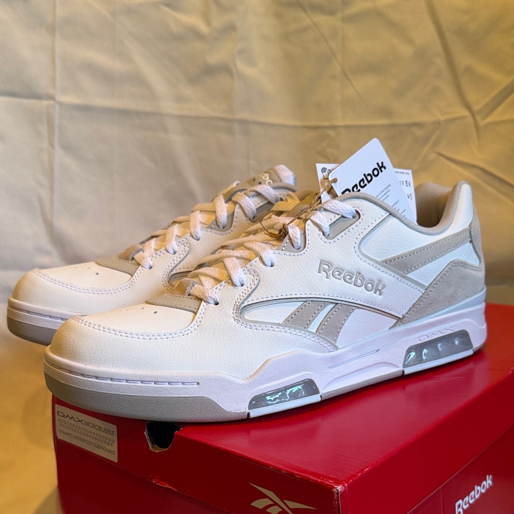 Reebok BB 4500 DMX White Grey Blue